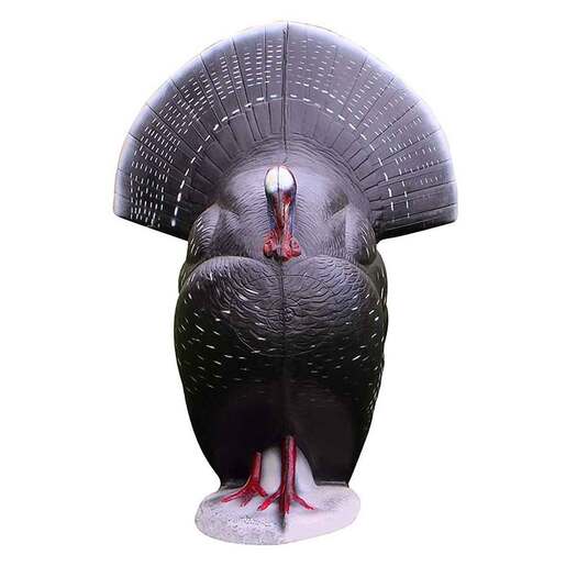 RealWild Strutting Turkey with EZ Pull Foam 3D Target - Grey