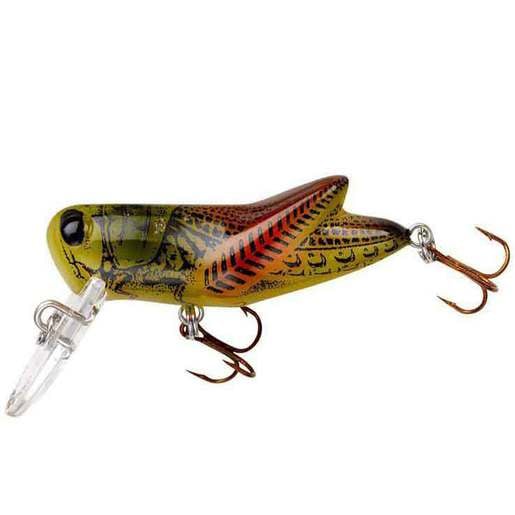 Rebel Crick Hopper Topwater Hard Bait - Brown Cricket 14