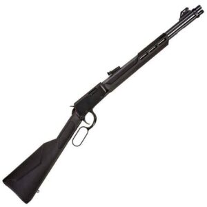 Rossi Rio Bravo 22 Long Rifle Black Lever Action Rifle - 18in - Black