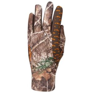 Rustic Ridge Men's Realtree Edge Fleece Hunting Gloves - Realtree Edge M