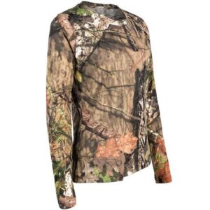 Rustic Ridge Women's Mossy Oak Country Long Sleeve Hunting Shirt - Mossy Oak Country S