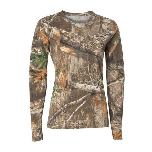 Rustic Ridge Women's Realtree Edge Long Sleeve Shirt - Realtree Edge L