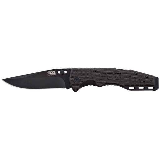 SOG Salute Mini 3.1 -Inch Folding Knife - Black