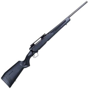 Savage 110 APEX Hunter 243 Winchester Matte Black Bolt Action Rifle - 22in - Black