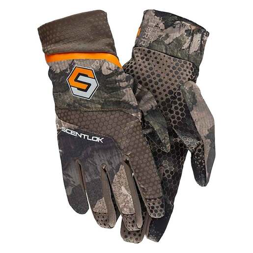 ScentLok Men's Mossy Oak Terra Gila Lightweight Shooters Hunting Gloves - Mossy Oak Terra Gila XL