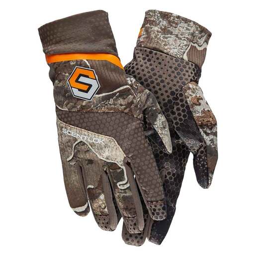 ScentLok Men's Realtree Excape Lightweight Shooters Hunting Gloves - Realtree Excape XS