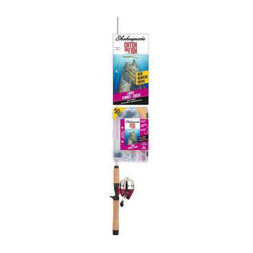 Shakespeare Catch More Fish Ladies Spincast Combo