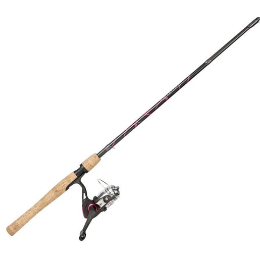 Shakespeare Lady Fish Spinning Rod and Reel Combo - Black Reel