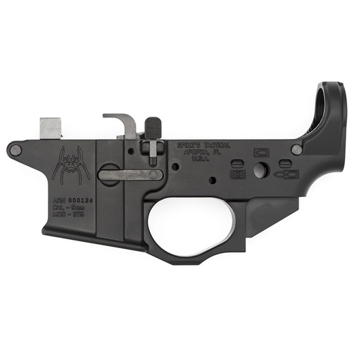 Spikes Tactical Spider 9MM Luger Colt Style Magazine Black Stripped Lower Receiver