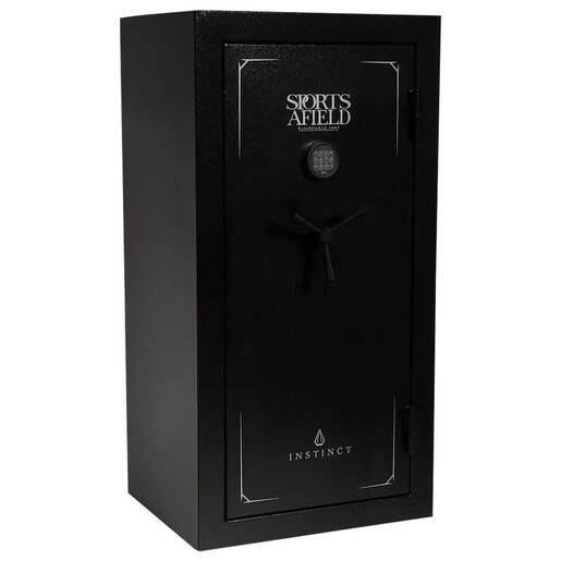 Sports Afield Instinct 30 Gun Safe - Black - Black