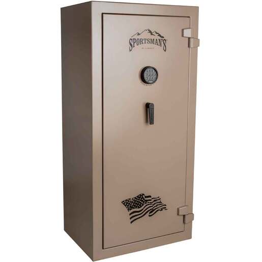 Sportsman's 24 Gun Safe by Liberty - Flat Dark Earth/Flag - Tan