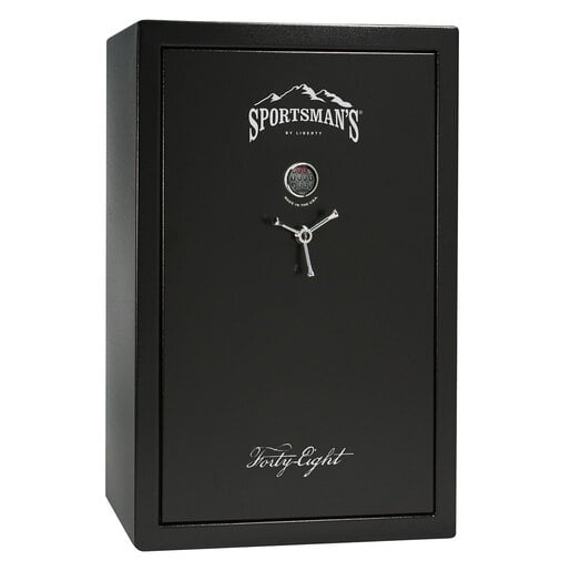 Sportsman's 48 Gun Safe by Liberty - Black Textured - Black