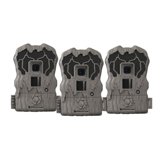 Stealth Cam QV20 Trail Camera - 3 Pack - Grey