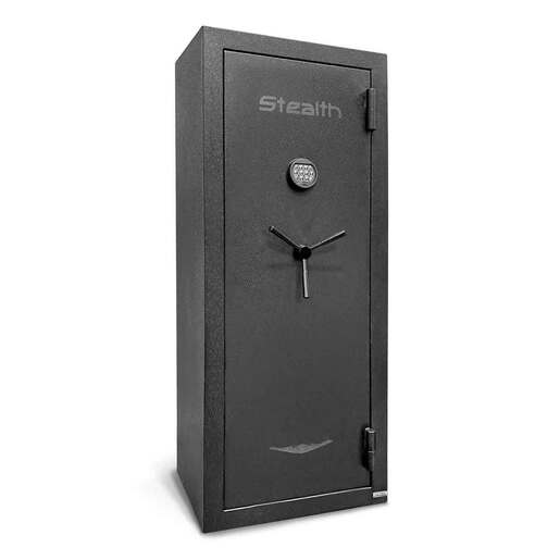 Stealth Safes Essential 23 Gun Safe - Black - Black