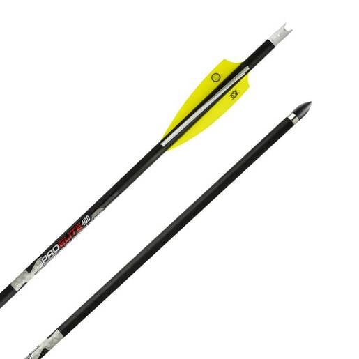 TenPoint Non-Lighted Pro Elite 400 Carbon Crossbow Bolt - 6 Pack - Yellow