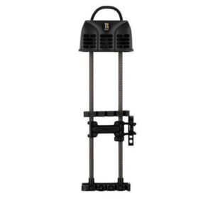 Tight Stop Rise Lite Left Handed Bow Mounted 5 Arrow Quiver - Black - Black