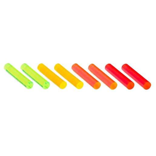 Trijicon DI 3-Dot Handgun Night Sight Replacements - Green, Red, Amber, Orange - 8 Pack - Green, Red, Amber, Orange