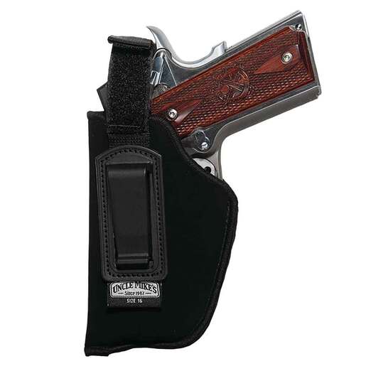 Uncle Mike's Inside-The-Pant with Retention Strap Size 16 Left Hand Holster - Black 16