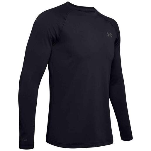 Under Armour Men's ColdGear Base 2.0 Long Sleeve Shirt - Black S