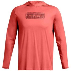 Under Armour Men's Fish Pro Chill Freedom Long Sleeve Fishing Shirt - Carolina Blue M