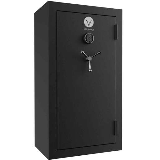 Vital Impact 30+12 Gun Safe - Matte Black - Black