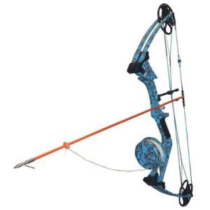Western Recreation Envoy 2 20-70lbs Right Hand Camo Compound - Bowfishing Kit - Camo