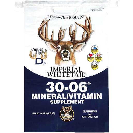 Whitetail Institute Imperial Whitetail 30-06 Mineral/Vitamin Supplement Attractant - 20lbs