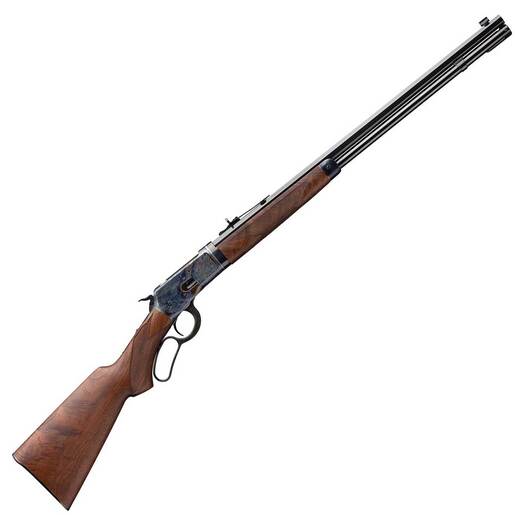 Winchester 1892 Deluxe Octagon Takedown 357 Magnum Blued/Brown Lever Action Rifle - 24in - Walnut