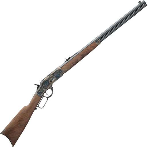 Winchester Model 1873 Sporter Octagon 44-40 Winchester Color Case Hardened/Blued Lever Action Rifle - 24in
