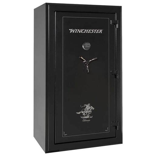 Winchester Safes Treasury 48 Gun Safe - Black - Black