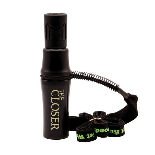 Woodhaven Calls The Closer Doe Bleat Grunt Tube Deer Call - Black