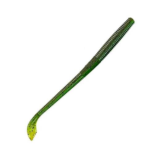 Yamamoto Kut Tail Straight Tail Worm - Green Pumpkin/Watermelon
