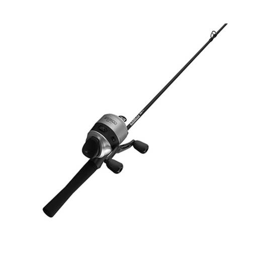 Zebco 33 Max Spincast Combo - Silver/Black 60