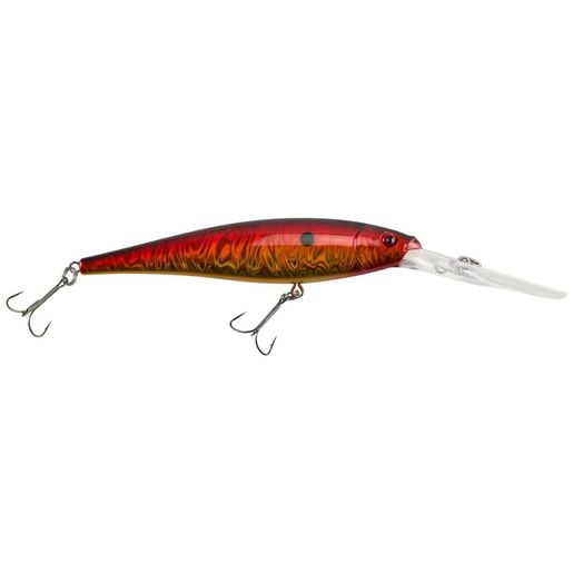 Berkley Flicker Minnow Extra Deep Diving Crank baits - Slick Purple Bengal 6