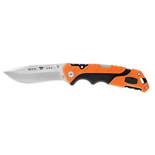 Buck Knives Pursuit Pro 3.63 inch Folding Knife - Orange