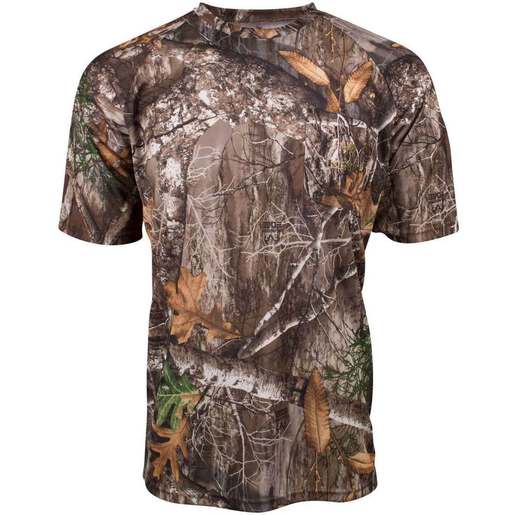 King's Camo Men's Realtree Edge Hunter Series Short-Sleeve Shirt - King Realtree Edge L