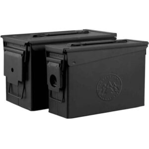 Outfitters Eighty Six .30/.50 Ammo Box - Black - 2 Pack - Black