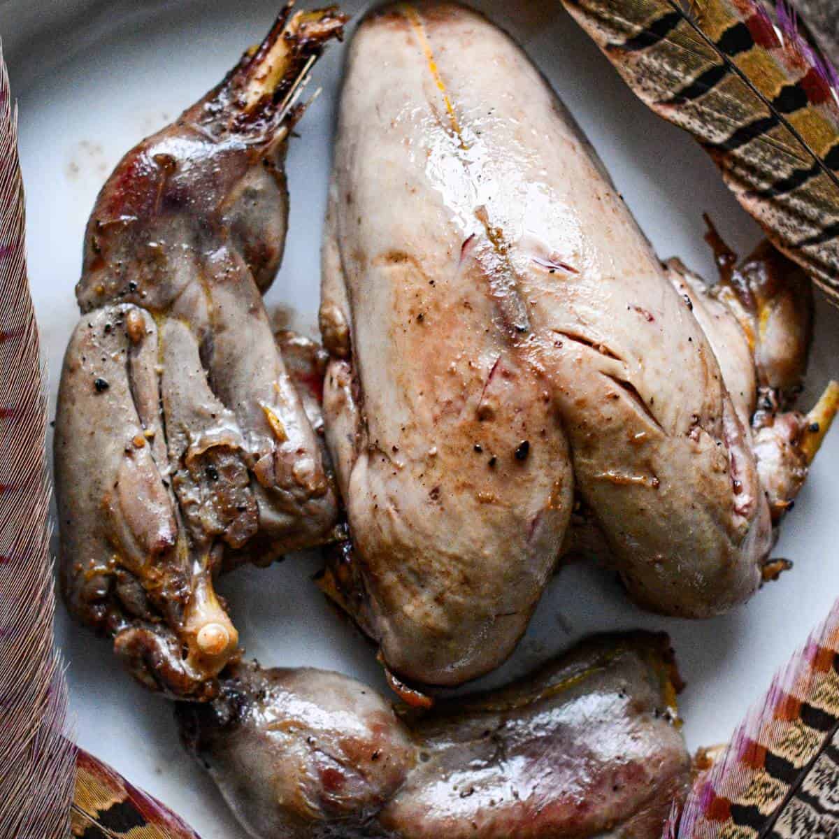 Oven Roasted Pheasant by Jeff Benda