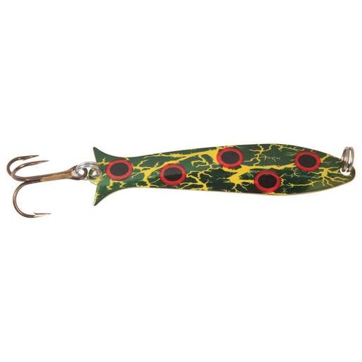 Thomas Speedy Shiner Trolling Spoon - Nickel/Chartreuse