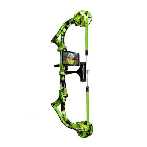 AccuBow 2.0 10-70lbs Right Hand Green Mantis Camo Compound Bow - Green