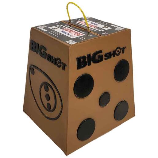 BIGshot Pro Hunter 16in Block Target - Brown