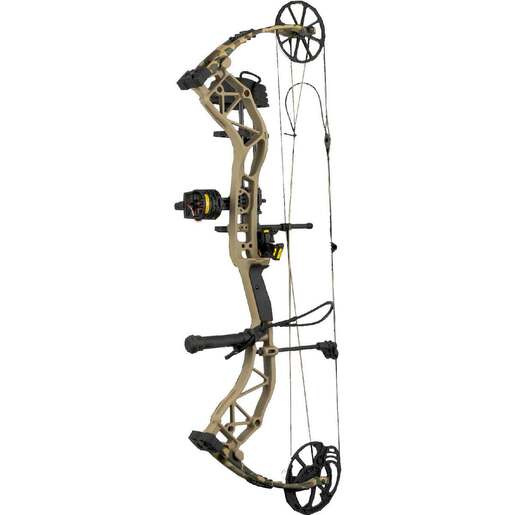 Bear Archery Adapt RTH 55-70lb Left Hand Throwback Tan Compound Bow - RTH Package - Tan