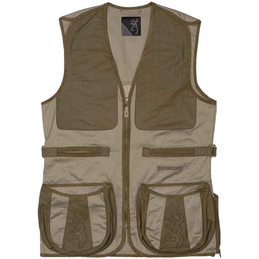 Browning Men's Dutton Hunting Vest - Military Green L