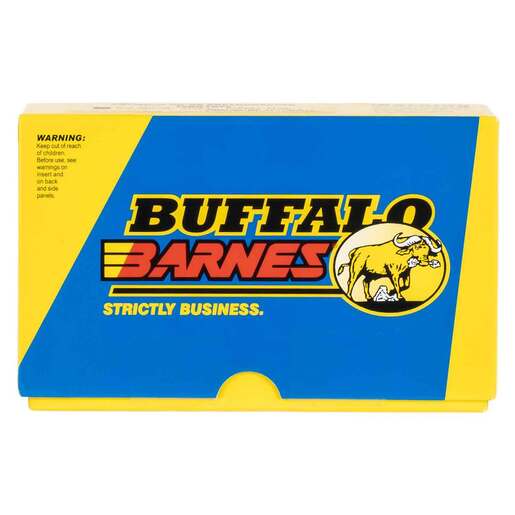 Buffalo Bore Ammunition Buffalo-Barnes Premium 338 Winchester Magnum 225Gr Rifle Ammo - 20 Rounds