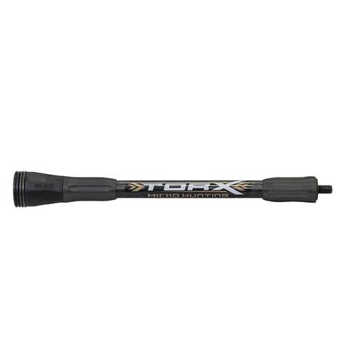 Custom Bow Equipment Torx Carbon Micro Stabilizer 8in - Black