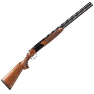 Fausti Nero 12 Gauge 3in Black Over Under Shotgun - 28in - Brown