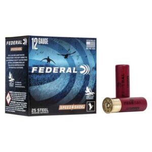 Federal Speed-Shok 12 Gauge 3in BB 1-1/8oz Waterfowl Shotshells - 25 Rounds - BB