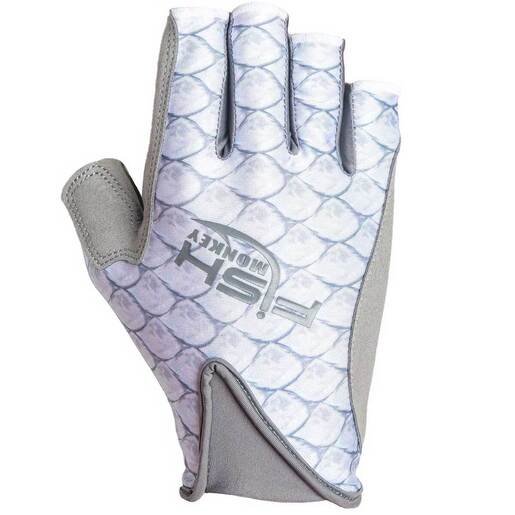 Fish Monkey Men's Pro 365 Guide Fishing Fingerless Gloves - Dolphin L