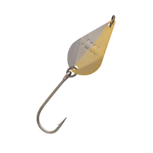 Hawken Fishing Baby Simon Wobbler Trolling Spoon - Moon Jelly Chartreuse