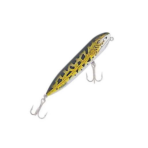 Heddon Zara Puppy Topwater Hard Bait - GwithFinish/Shad 6